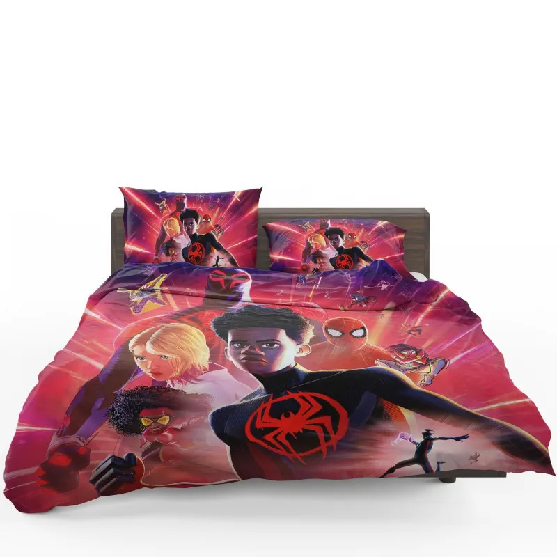 SpiderMan Multiverse Odyssey Bedding Set SpiderMan Multiverse Odyssey Bedding Set