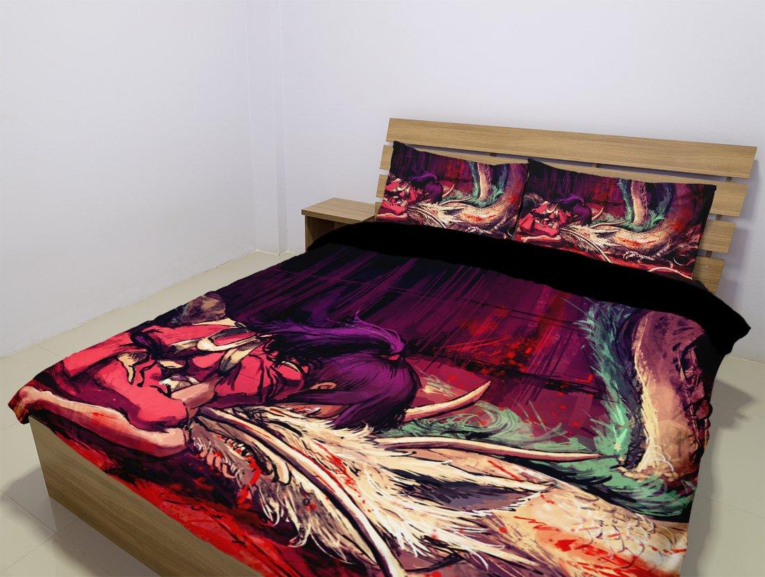 Spirited Away Duvet Cover and Pillowcase Set Bedding Set 1057 Spirited Away Duvet Cover and Pillowcase Set Bedding Set 1057