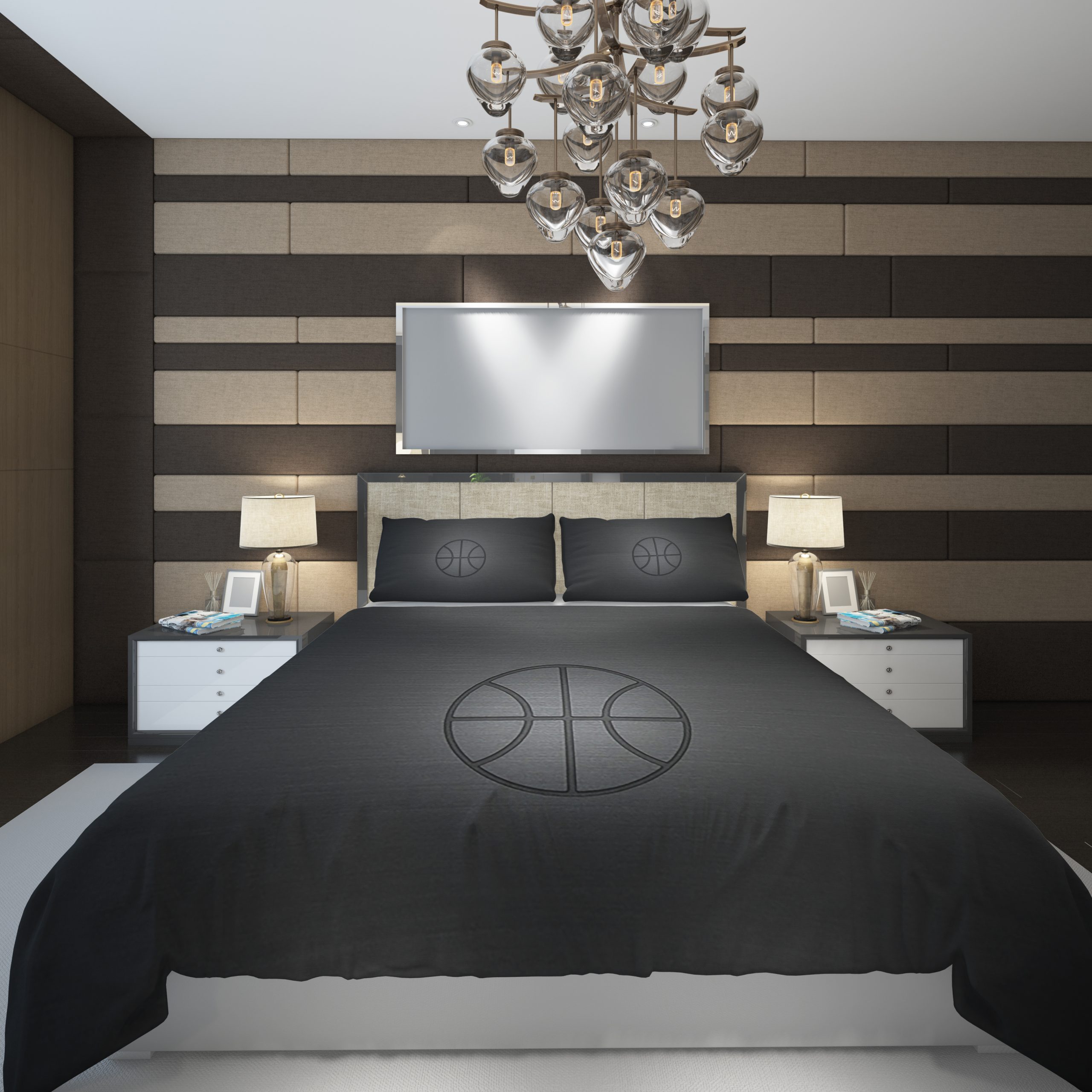 Sports Black Monochrome Sport Duvet Cover and Pillowcase Set Bedding Set Sports Black Monochrome Sport Duvet Cover and Pillowcase Set Bedding Set