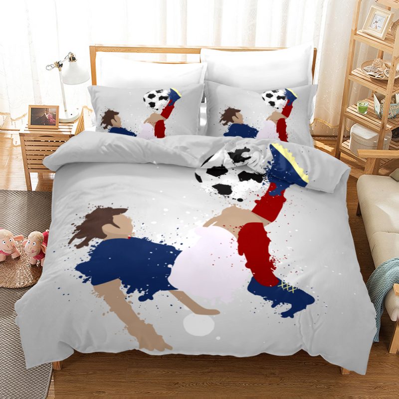 Sports King Football 8 Duvet Cover and Pillowcase Set Bedding Set Sports King Football 8 Duvet Cover and Pillowcase Set Bedding Set