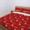 St Louis Cardinals Duvet Cover and Pillowcase Set Bedding Set 989
