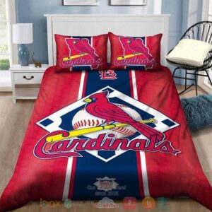 St. Louis Cardinals Mlb Red Bedding Set