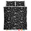 Star Space Black Bedding Set