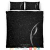 Star Space Black Galaxy Bedding Set