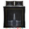 Star Space Galaxy Black Star Wars Bedding Set