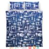 Star Space Navy Bedding Set