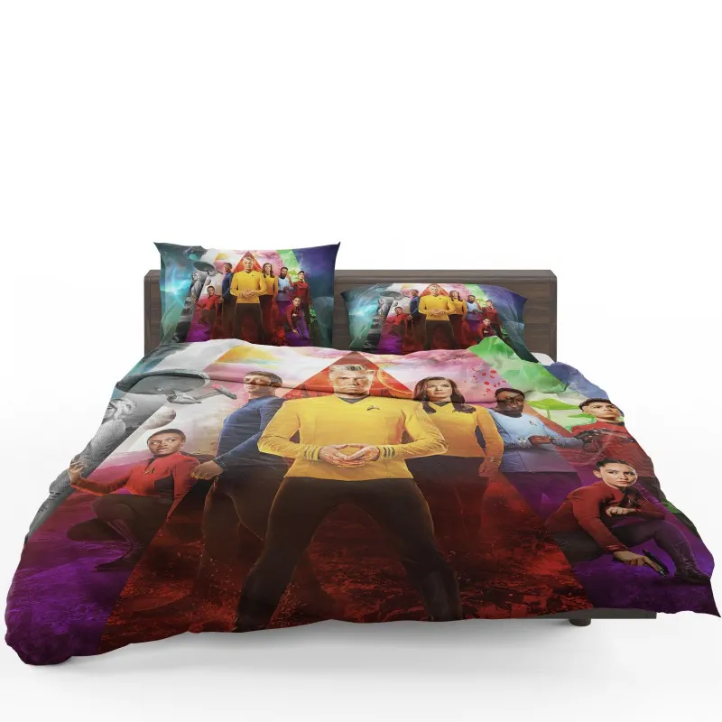 Star Trek Strange New Worlds Exploration Bedding Set Star Trek Strange New Worlds Exploration Bedding Set