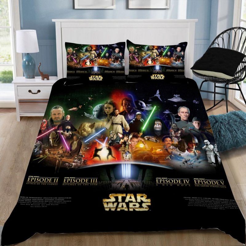 Star Wars 6 Duvet Cover and Pillowcase Set Bedding Set 513 Star Wars 6 Duvet Cover and Pillowcase Set Bedding Set 513