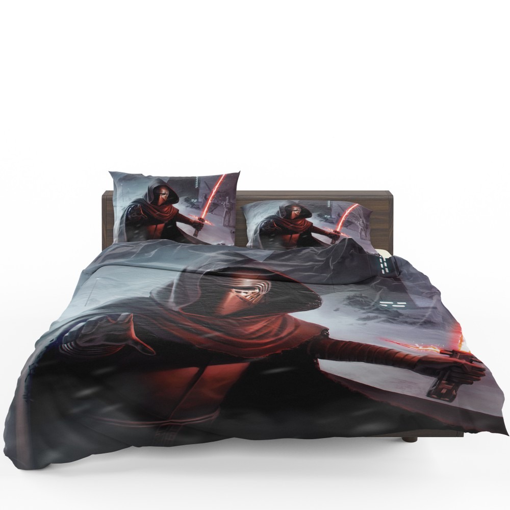 Star Wars Movie Kylo Ren Lightsaber Stormtrooper Bedding Set Star Wars Movie Kylo Ren Lightsaber Stormtrooper Bedding Set
