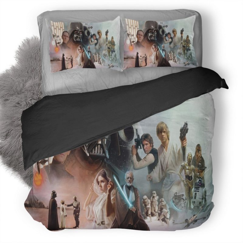 Star Wars Scifi Artwork On Duvet Cover and Pillowcase Set Bedding Set Star Wars Scifi Artwork On Duvet Cover and Pillowcase Set Bedding Set