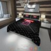 Star Wars Supreme Louis Vuitton Brand Black Pattern Quilt Bedding Set