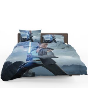 Star Wars The Last Jedi Movie Daisy Ridley Jedi Rey Star Wars Bedding Set