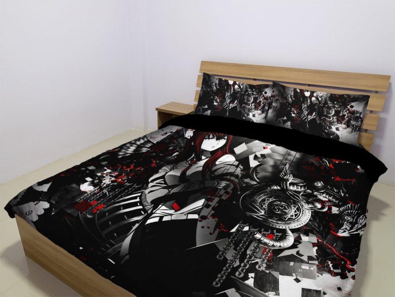 Steins;Gate Duvet Cover and Pillowcase Set Bedding Set Steins;Gate Duvet Cover and Pillowcase Set Bedding Set