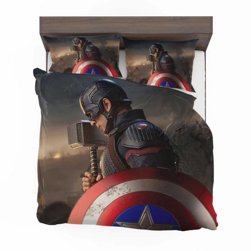 Steve-Rogers-as-Captain-America-in-Avengers-Endgame-Movie-Bedding-Set-1