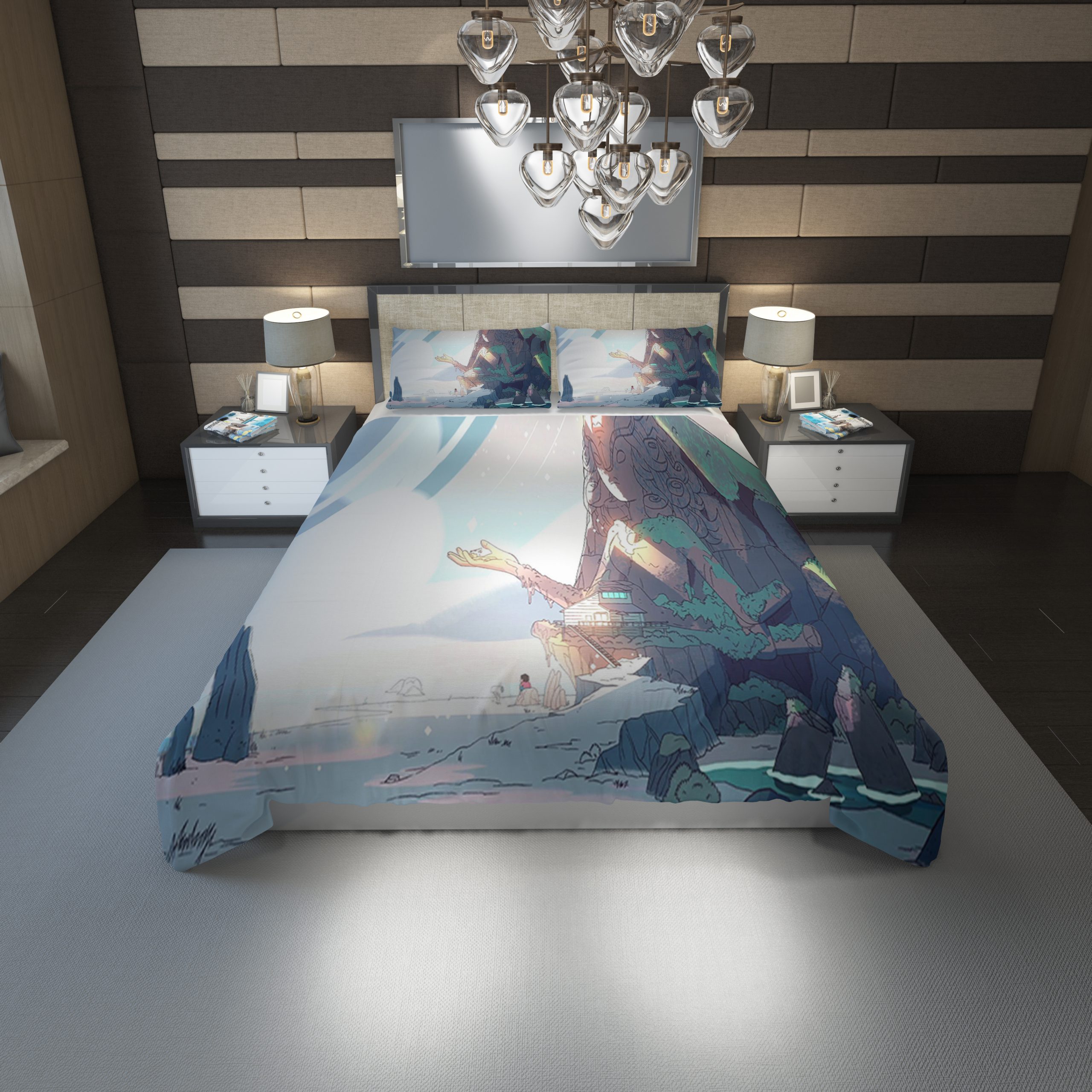 Steven Universe 15 Duvet Cover and Pillowcase Set Bedding Set Steven Universe 15 Duvet Cover and Pillowcase Set Bedding Set