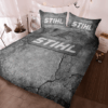 Stihl Cracked Art Bedding Set