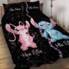 Stitch And Angel Personalized Bedding Set