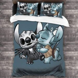 Stitch & Angel The Nightmare Before Christmas Bedding Set