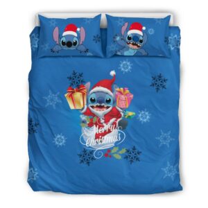 Stitch Christmas 2228 Duvet Cover and Pillowcase Set Bedding Set