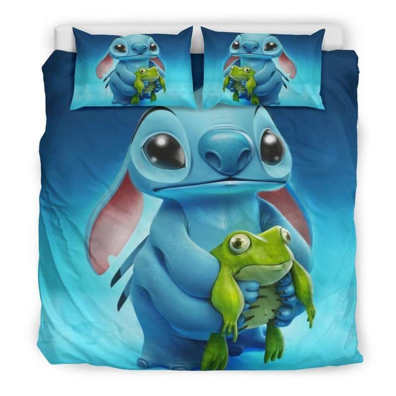 Stitch Frog Duvet Cover and Pillowcase Set Bedding Set Stitch Frog Duvet Cover and Pillowcase Set Bedding Set