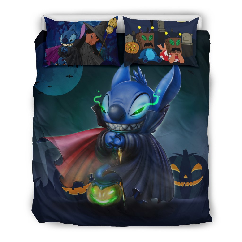 Stitch Halloween 2227 Duvet Cover and Pillowcase Set Bedding Set Stitch Halloween 2227 Duvet Cover and Pillowcase Set Bedding Set