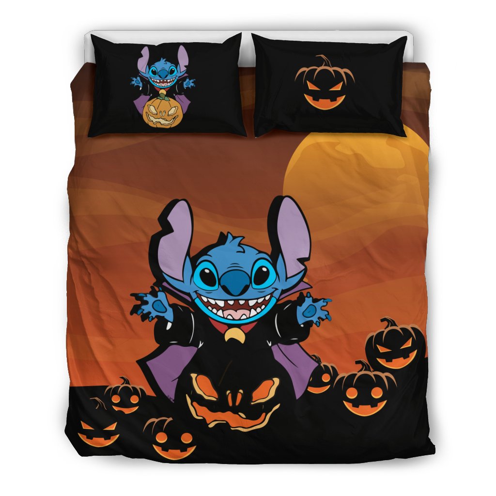 Stitch Halloween 2228 Duvet Cover and Pillowcase Set Bedding Set Stitch Halloween 2228 Duvet Cover and Pillowcase Set Bedding Set
