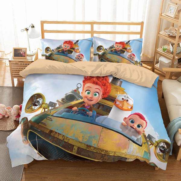 Storks Duvet Cover and Pillowcase Set Bedding Set Storks Duvet Cover and Pillowcase Set Bedding Set