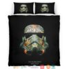 Stormtrooper Tatoo Flower Bedding Set