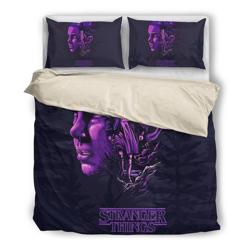 Stranger Things Season 1 Duvet Cover and Pillowcase Set Bedding Set 194 Stranger Things Season 1 Duvet Cover and Pillowcase Set Bedding Set 194