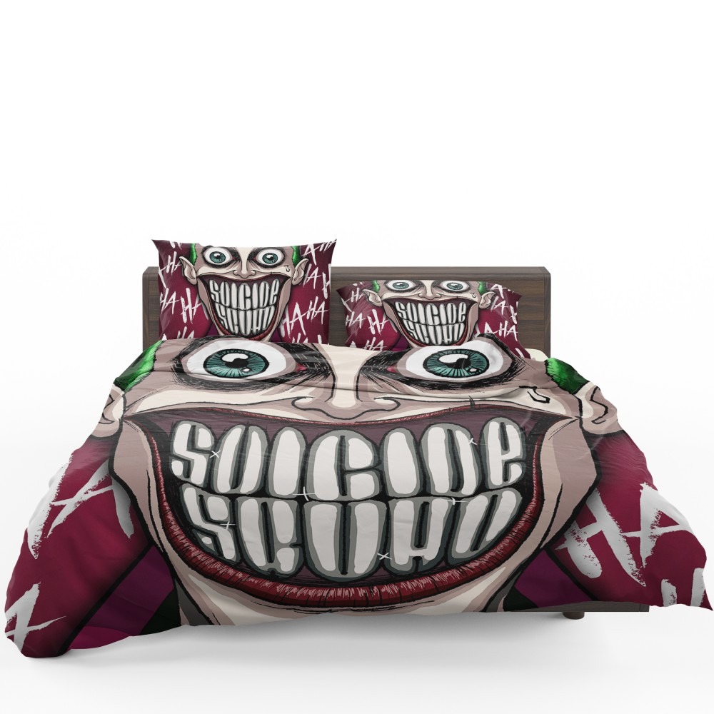 Suicide Squad Movie DC Comics Joker Bedding Set Suicide Squad Movie DC Comics Joker Bedding Set