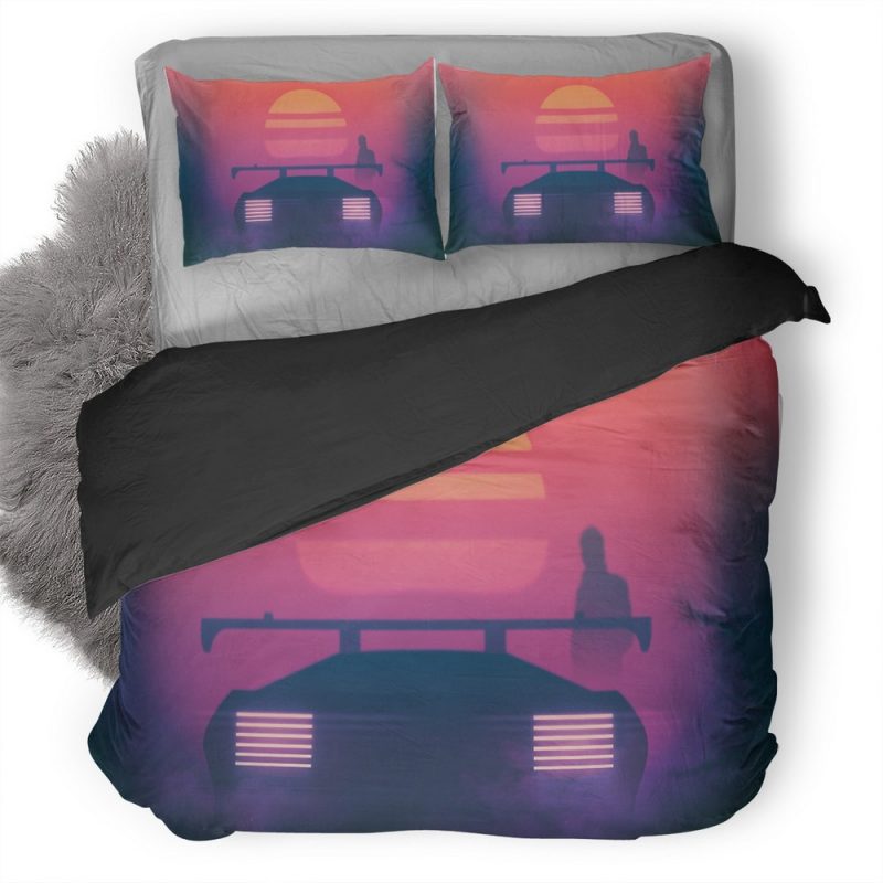 Sun Man Standing Front Of Car A0 Duvet Cover and Pillowcase Set Bedding Set Sun Man Standing Front Of Car A0 Duvet Cover and Pillowcase Set Bedding Set