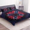 Sunflower And Confederate Flag Bedding Set