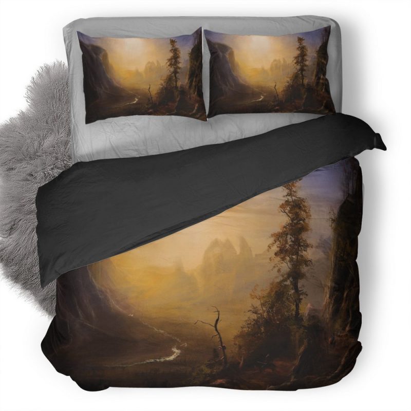 Sunlight Mountains Landscape W1 Duvet Cover and Pillowcase Set Bedding Set Sunlight Mountains Landscape W1 Duvet Cover and Pillowcase Set Bedding Set