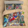 Super Mario Odyssey Duvet Cover and Pillowcase Set Bedding Set 610