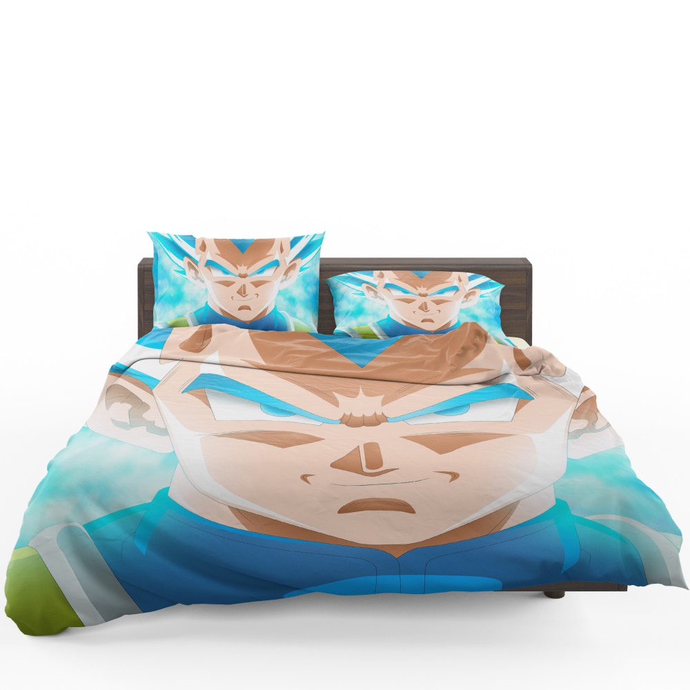 Super Saiyan Blue Vegeta Dragon Ball Super Bedding Set Super Saiyan Blue Vegeta Dragon Ball Super Bedding Set