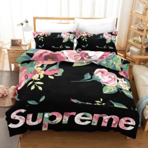 Supreme 7 Duvet Cover and Pillowcase Set Bedding Set