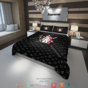 Supreme Bearbrick Quilt Bedding Set