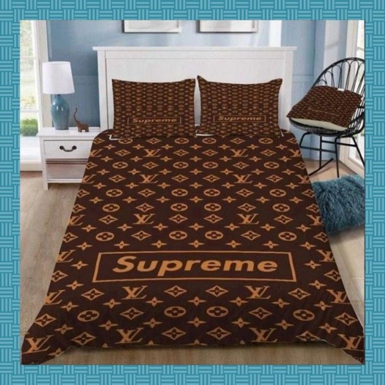 Supreme-Louis-Vuitton-Brown-Bedding-Set-Limited-Edition-2