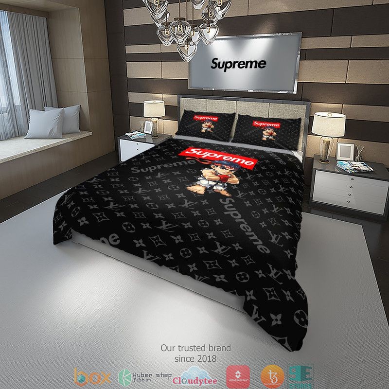 Supreme Lv Character Quilt Bedding Set Supreme Lv Character Quilt Bedding Set