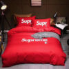 Supreme Lv Logos Bedding Set
