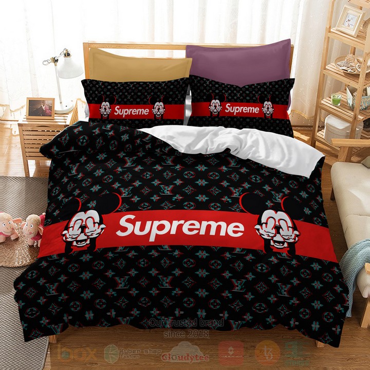 Supreme Mickey Mouse Inspired Bedding Set Supreme Mickey Mouse Inspired Bedding Set