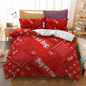 Supreme Red Inspired Bedding Set