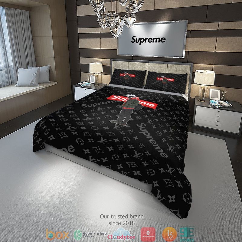 Supreme Son Goku Quilt Bedding Set Supreme Son Goku Quilt Bedding Set