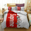 Supreme Symbols Full Print Duvet Cover Bedding Set