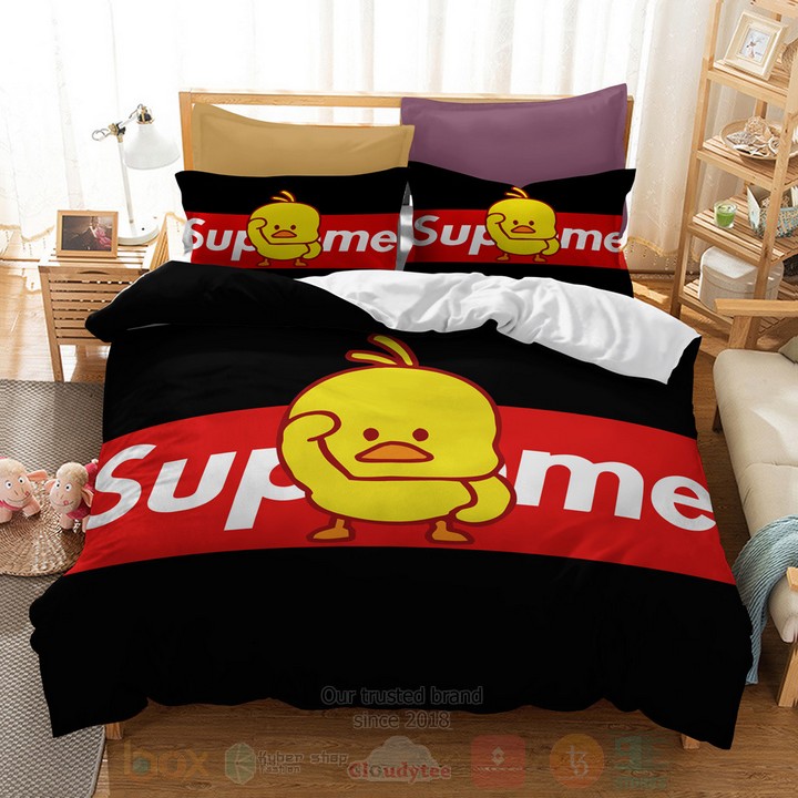 Supreme Yellow Duck Inspired Bedding Set Supreme Yellow Duck Inspired Bedding Set