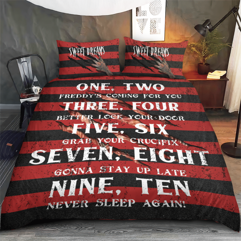 Sweet-Dreams-One-Two-Freddy-Is-Coming-Bedding-Set-2