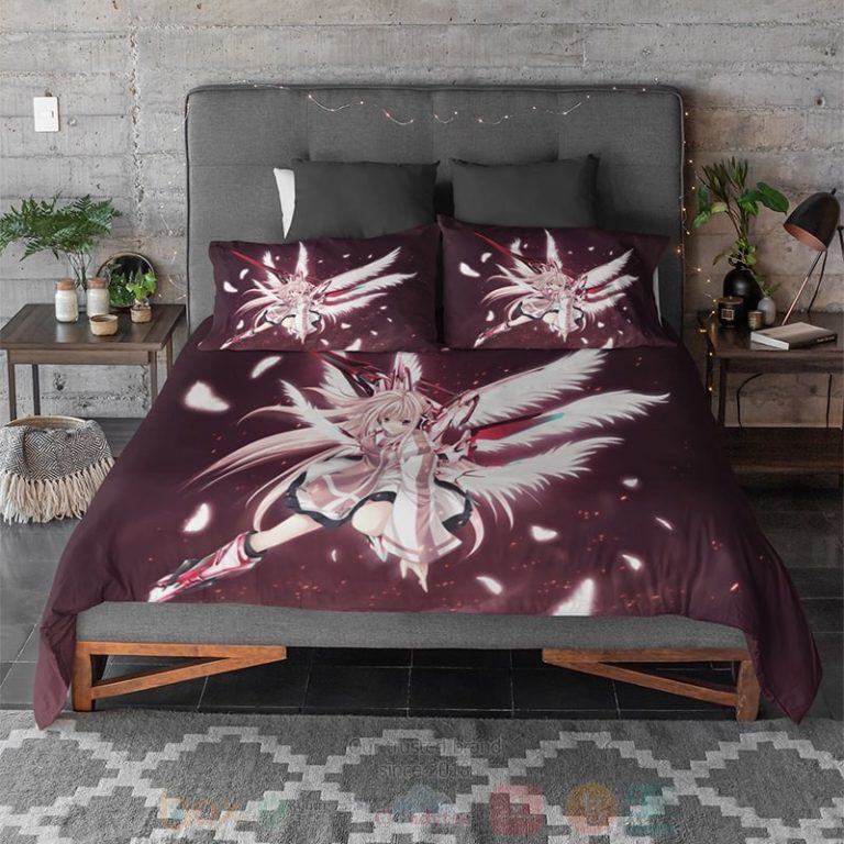 Sword-White-Anime-Girl-Brushed-Bedding-Set-2