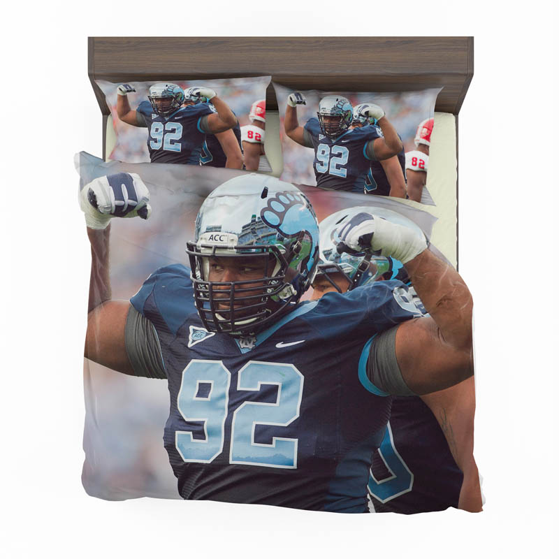 Sylvester Williams North Carolina Detroit Lions Nfl Bedding Set Sylvester Williams North Carolina Detroit Lions Nfl Bedding Set
