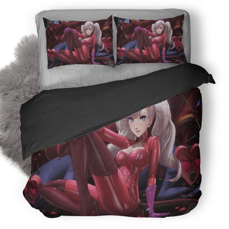 Takamaki Ann Pp Duvet Cover and Pillowcase Set Bedding Set Takamaki Ann Pp Duvet Cover and Pillowcase Set Bedding Set