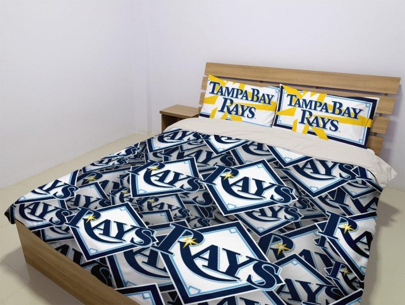 Tampa Bay Rays Duvet Cover and Pillowcase Set Bedding Set 993 Tampa Bay Rays Duvet Cover and Pillowcase Set Bedding Set 993